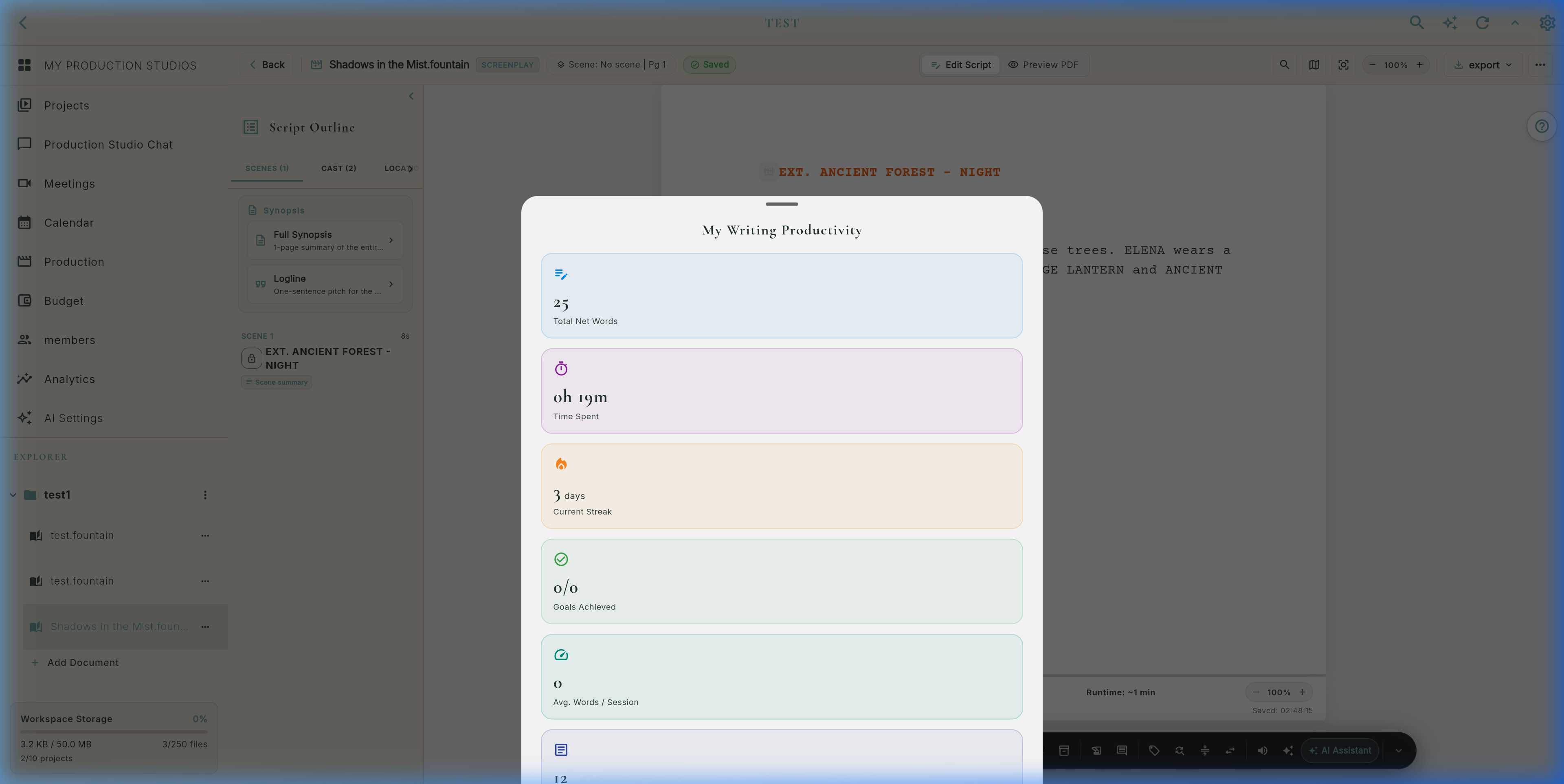 Real Productivity Sheet